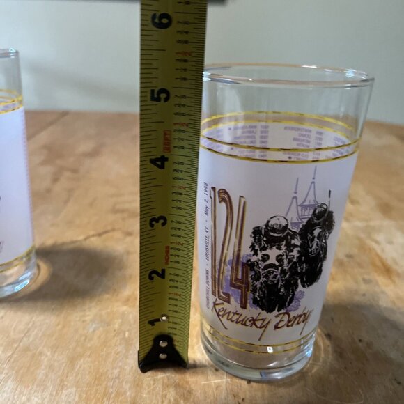 2-1998 OFFICIAL KY KENTUCKY DERBY MINT JULEP GLASS HORSE RACING CHURCHILL DOWNS - Picture 6 of 7